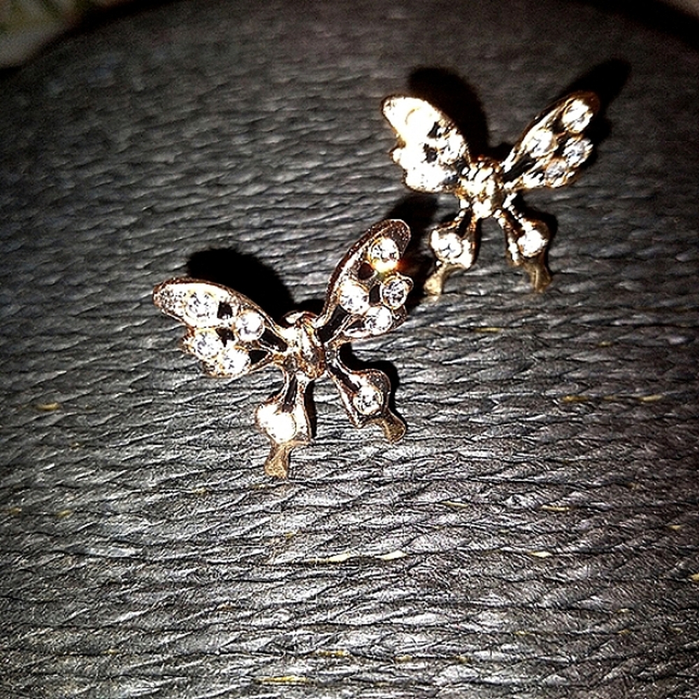 Butterfly Earrings - Picture 3 of 11